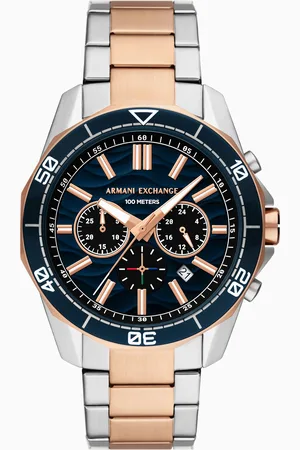 Armani Exchange Chronograph Two-Tone Stainless Steel Watch