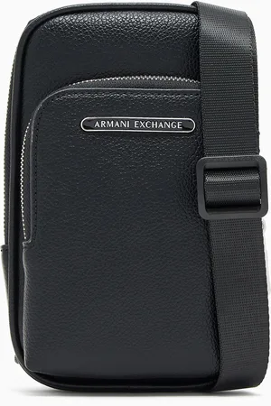 Armani Exchange Cap with visor and logo patch