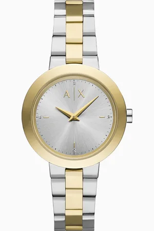 Armani Exchange Two-Hand Two-Tone Stainless Steel Watch