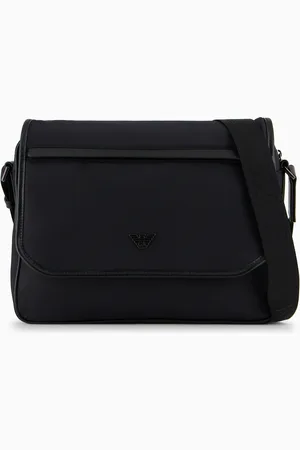 Emporio Armani ASV recycled nylon messenger bag