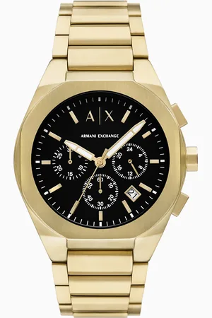 Armani Exchange Steel Strap Watches