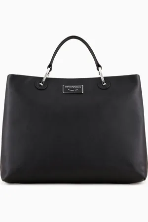 Emporio Armani ASV medium ecological leather MyEA shopper bag