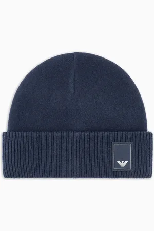 Emporio Armani Travel Essential wool beanie