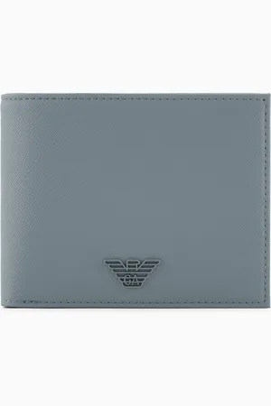 Emporio Armani ASV regenerated Saffiano bifold wallet