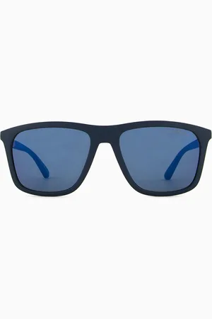 Emporio Armani Men’s Asian-fit square sunglasses