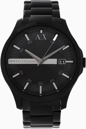 Armani Exchange Three-hand watch with steel strap