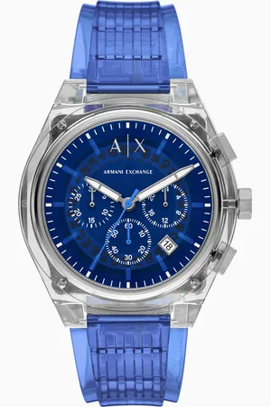 Armani Exchange Chronograph Blue Watch