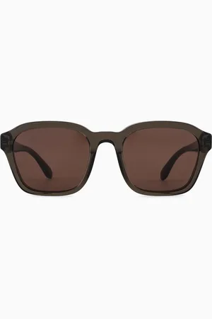 Emporio Armani Men’s irregular-shaped sunglasses