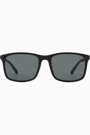 Emporio Armani Men’s Asian-fit square sunglasses