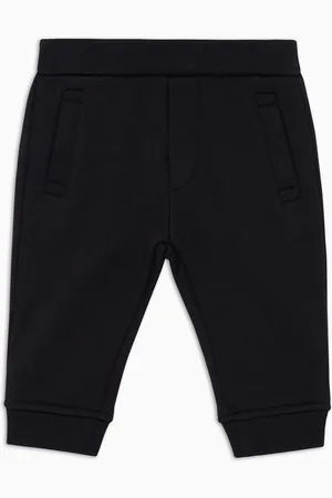 Emporio Armani Modal-blend jersey joggers with logo
