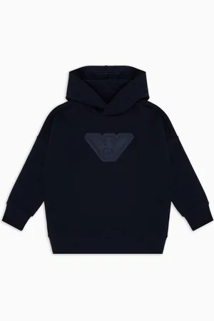 Emporio Armani ASV Hooded sweatshirt with oversized logo