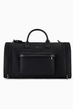 Emporio Armani ASV recycled nylon weekend bag