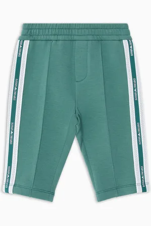 Emporio Armani ASV Double-jersey trousers with logo band