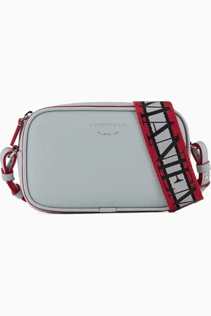 Emporio Armani Deer-print camera case with shoulder strap