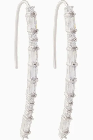 Emporio Armani Sterling Silver Drop Earrings