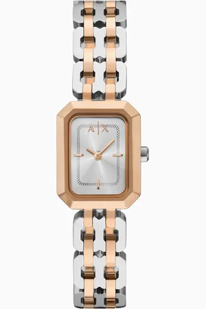 Armani Exchange Two-Hand Two-Tone Stainless Steel Watch