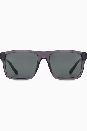 Emporio Armani Men’s Asian-fit square sunglasses