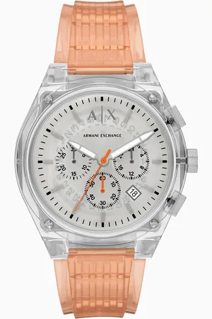 Armani Exchange Chronograph Orange Watch