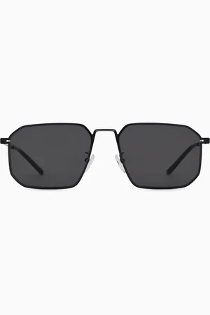 Emporio Armani Men’s irregular-shaped Asian fit sunglasses