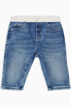 Emporio Armani Denim jeans with elasticated logo waistband