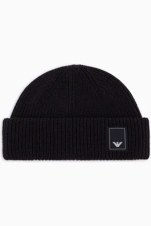 Emporio Armani Travel Essentials wool beanie