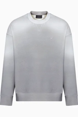 Emporio Armani ASV Gradient jersey oversized sweatshirt