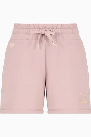 EA7 Evolution stretch viscose-blend shorts