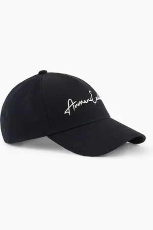 Armani Exchange Visor hat with maxi logo