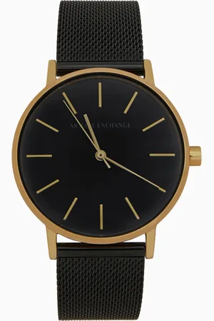Armani Exchange Three-hand stainless steel watch
