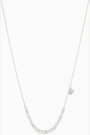 Emporio Armani Sterling Silver Station Necklace
