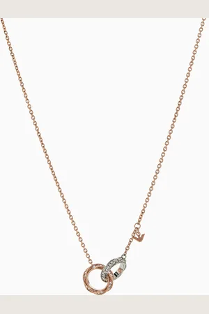 Emporio Armani Two-Tone Stainless Steel Chain Necklace