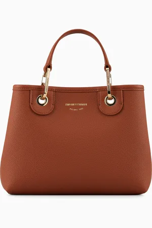 Emporio Armani Small MyEA shopper bag with deer print