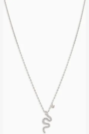 Emporio Armani Sterling Silver Pendant Necklace