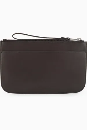 Giorgio Armani Nappa leather clutch bag