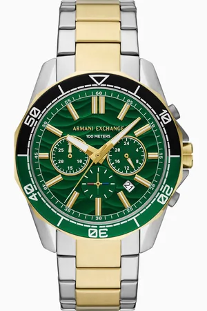 Armani Exchange Chronograph Two-Tone Stainless Steel Watch