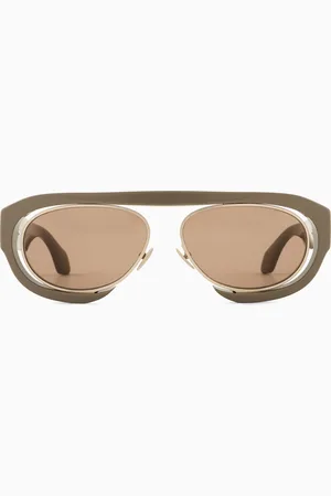 Giorgio Armani Men’s oval sunglasses