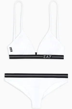 EA7 Bralette bikini with logo tape