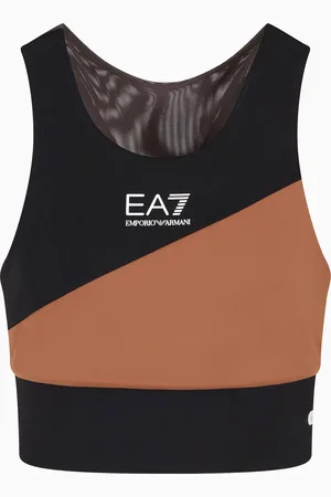 EA7 Dynamic Athlete sports bra in VENTUS7 technical fabric