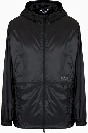 EA7 Visibility nylon zip-up jacket