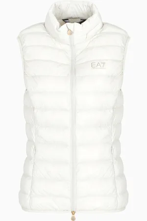 EA7 Core Lady recycled nylon blend padded gilet
