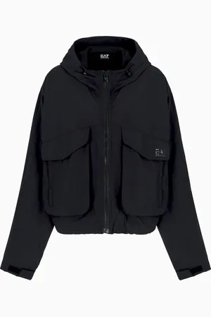 EA7 Contemporary Sport lightweight nylon jacket with patch pockets
