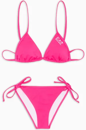 EA7 Triangle bikini with logo