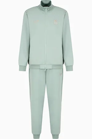EA7 Soccer stretch-twill tracksuit