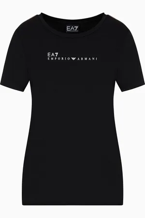 EA7 Dynamic Athlete crew-neck T-shirt in Natural VENTUS7 technical fabric