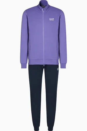 EA7 Core Identity cotton tracksuit