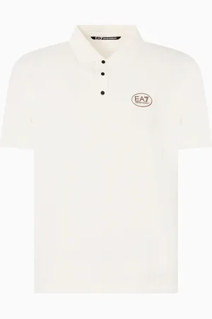 EA7 Golf Pro polo shirt in VENTUS7 technical fabric