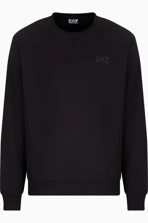 EA7 Visibility cotton crew-neck sweatshirt