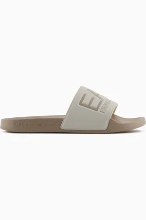 EA7 Slides with oversized logo