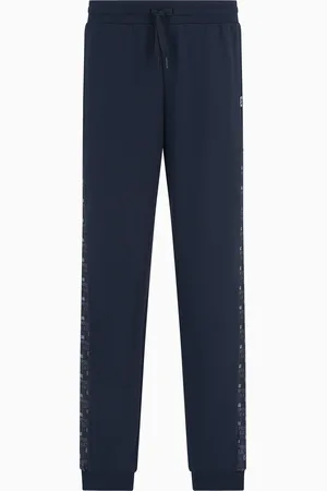 EA7 Cotton-blend Logo Series joggers