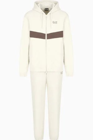 EA7 Summer Block cotton-blend tracksuit